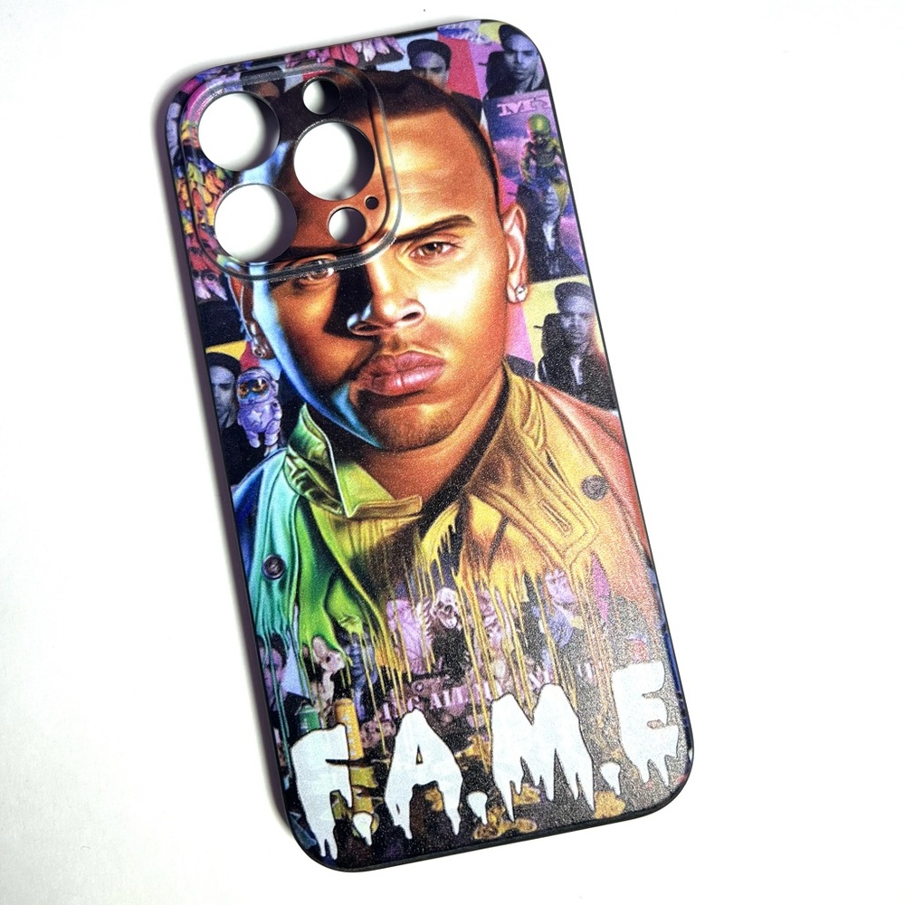 IPhone 14 Pro Max Chris Brown F.A.M.E album cover phone case